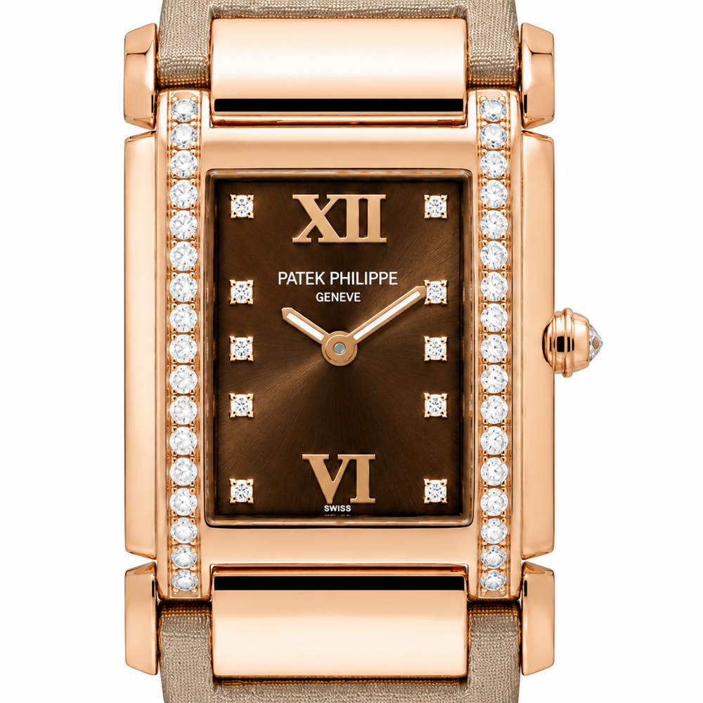 Patek Philippe Twenty~4 4920R-001 Diamond Bezel & Dial Watch